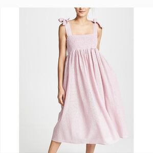 Marysia Swim Red and White Textured Top